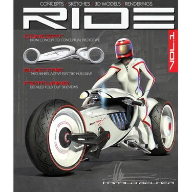 Ride: Futuristic Electric Motorcycle Concept