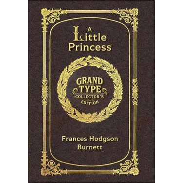 Large Print - A Little Princess - Grand Type Collector's Edition - Matte Hardcover with Dust Jacket