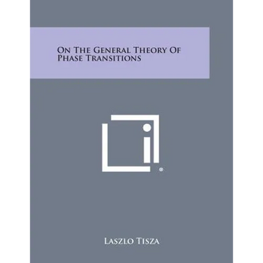 On the General Theory of Phase Transitions