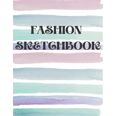 Fashion Sketchbook: Book for Fashion Designers with Figure Templates