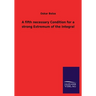 A Fifth Necessary Condition for a Strong Extremum of the Integral