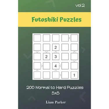 Futoshiki Puzzles - 200 Normal to Hard Puzzles 5x5 vol.2