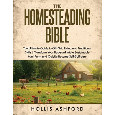 The Homesteading Bible: The Ultimate Guide to Off-Grid Living and Traditional Skills Transform Your Backyard into a Sustainable Mini-Farm and Quickly