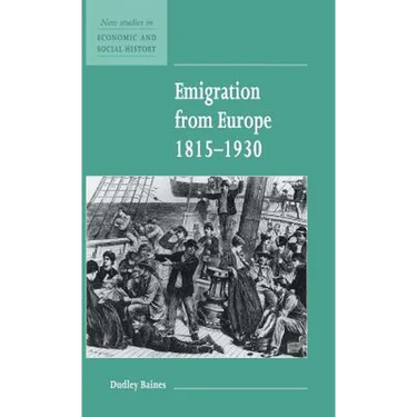 Emigration from Europe 1815-1930