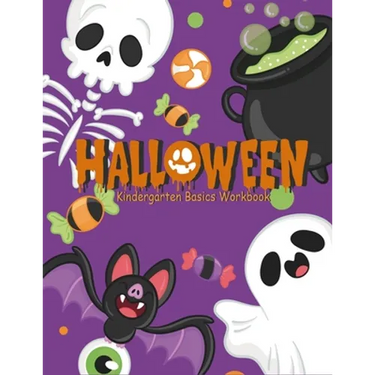 Halloween: kindergarten Basics Workbook: Fun activities math skills for preschool age 3-5