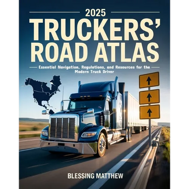 2025 Truckers' Road Atlas: Essential Navigation, Regulations, and Resources for the Modern Truck Driver