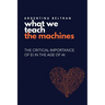 What We Teach The Machines