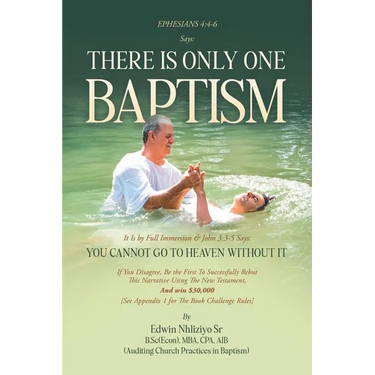 There Is Only One BAPTISM