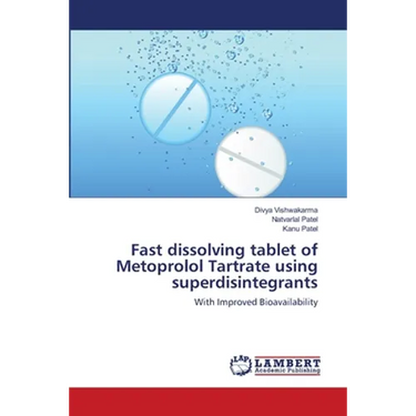 Fast dissolving tablet of Metoprolol Tartrate using superdisintegrants