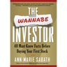 The Wannabe Investor: 40 Must-Know Facts Before Buying Your First Stock