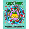 Christmas Mandala Coloring Book: Adult Relaxation Handraw Mandala Designs for Stress-Relief