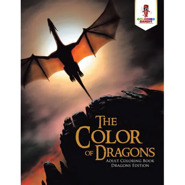 Dungeons and Dragons: Adult Coloring Book Dragons Edition