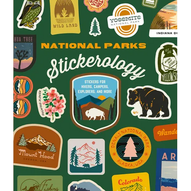 National Parks Stickerology: Stickers for Hikers, Campers, Explorers, and More: Stickers for Journals, Water Bottles, Laptops, Planners, and Smartphon