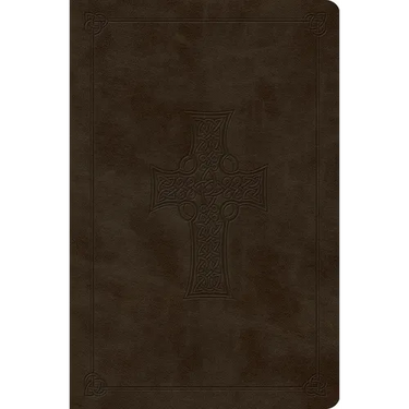 ESV Value Compact Bible (Trutone, Olive, Celtic Cross Design)