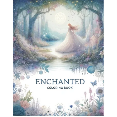 Enchanted Coloring Book: Embark on an artistic journey through enchanted realms, where every stroke of your pencil brings to life the extraordi