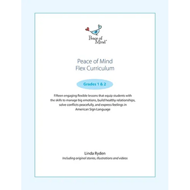 Peace of Mind Flex Curriculum Grades 1 and 2