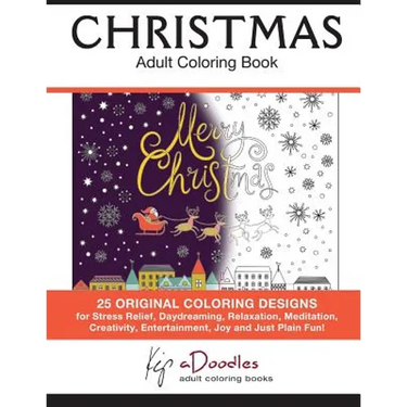 Christmas: Adult Coloring Book