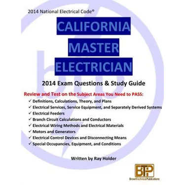 California 2014 Master Electrician Study Guide