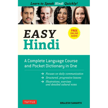 Easy Hindi: A Complete Language Course and Pocket Dictionary in One (Companion Online Audio, Dictionary and Manga Included)