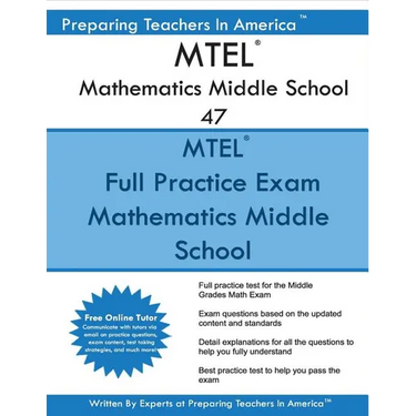 MTEL Mathematics Middle School 47: MTEL 47 Math Exam - Free Online Tutor