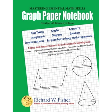 Graph Paper Notebook - Geometry: Great for All Geometry Classes