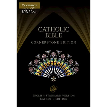 Esv-CE Catholic Bible, Cornerstone Edition, Black Imitation Leather, Esc662: T