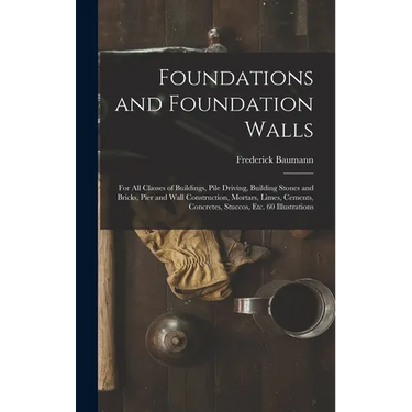 Foundations and Foundation Walls: For All Classes of Buildings, Pile Driving, Building Stones and Bricks, Pier and Wall Construction, Mortars, Limes,