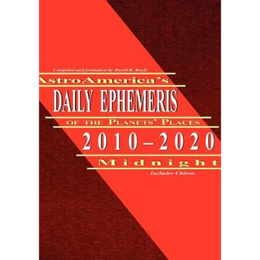 Astroamerica's Daily Ephemeris 2010-2020 Midnight