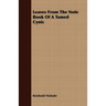 Leaves from the Note Book of a Tamed Cynic
