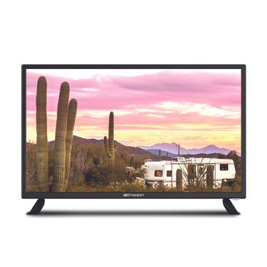 24" Class Widescreen AC/DC 12V HD LED Television with DVD Player