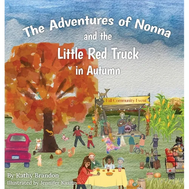 The Adventures of Nonna and the Little Red Truck in Autumn