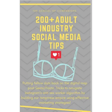 200+ Adult Industry Social Media Tips: Putting fellow sluts BACK on the digital map