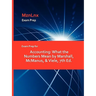 Exam Prep for Accounting: What the Numbers Mean by Marshall, McManus, & Viele, 7th Ed.