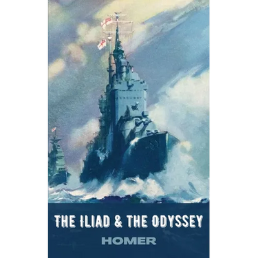 Homer: The Iliad & the Odyssey (Deluxe Hardbound Edition)