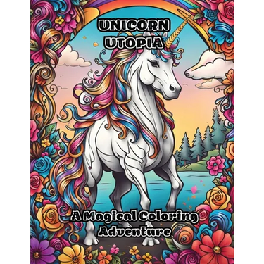Unicorn Utopia: A Magical Coloring Adventure