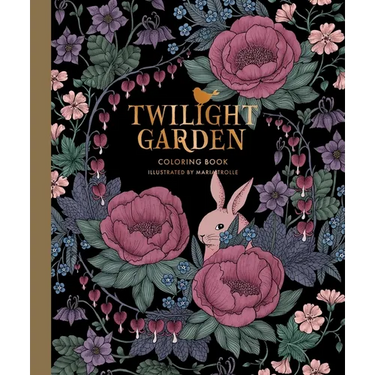 Twilight Garden Coloring Book: Hardcover Adult Coloring Book Featuring Thick, High-Quality Paper