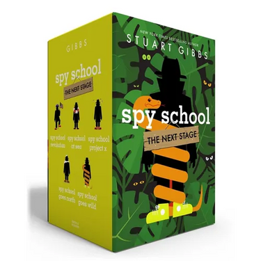Spy School the Next Stage (Boxed Set): Spy School Revolution; Spy School at Sea; Spy School Project X; Spy School Goes North; Spy School Goes Wild