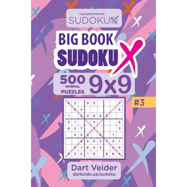 Big Book Sudoku X - 500 Normal Puzzles 9x9 (Volume 3)