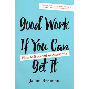 Good Work If You Can Get It: How to Succeed in Academia