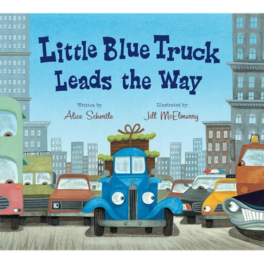 Little Blue Truck Leads the Way Padded Board Book