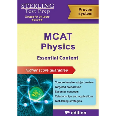 MCAT Physics Essential Content: Comprehensive Subject Review for MCAT prep
