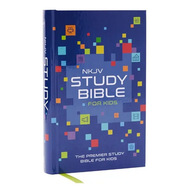 NKJV Study Bible for Kids, Hardcover: The Premier Study Bible for Children (Ages 7-12)