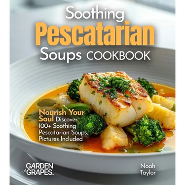 Soothing Pescatarian Soups Cookbook: Nourish Your Sou - Discover 100+ Soothing Pescatarian Soups, Pictures Included
