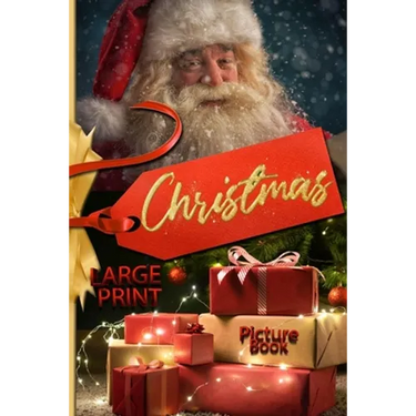 Christmas picture book LARGE PRINT. Large print christmas books with magical christmas pictures for young and old!: Christmas pictures: large print ch