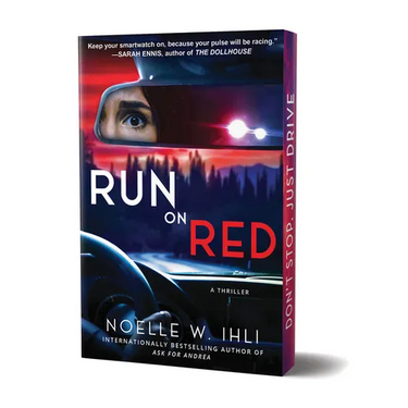 Run on Red: Deluxe Stenciled Edges
