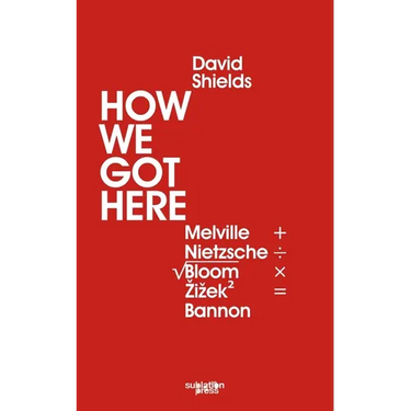 How We Got Here: Melville Plus Nietzsche Divided by the Square Root of (Allan) Bloom Times Zizek (Squared) Equals Bannon