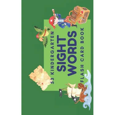 53 Kindergarten Sight Words: Flash Card Book