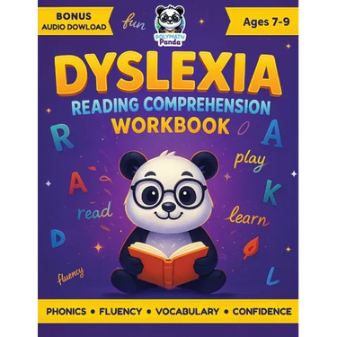 Dyslexia Reading Comprehension Workbook Ages 7-9: Fun Interactive Exercises For Dyslexic Young Readers, Boost Fluency & Confidence Engaging Activities