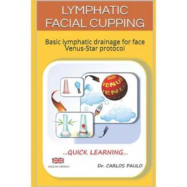 Lymphatic facial cupping: Basic lymphatic drainage for face Venus-Star protocol