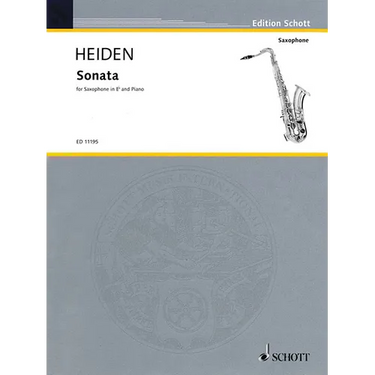 Sonata: For Alto Saxophone & Piano